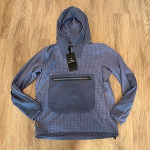 Water repellant fleece hiking jacket